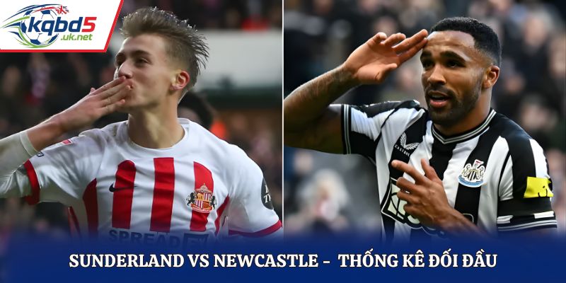 Thống kê đối đầu của Sunderland vs Newcastle